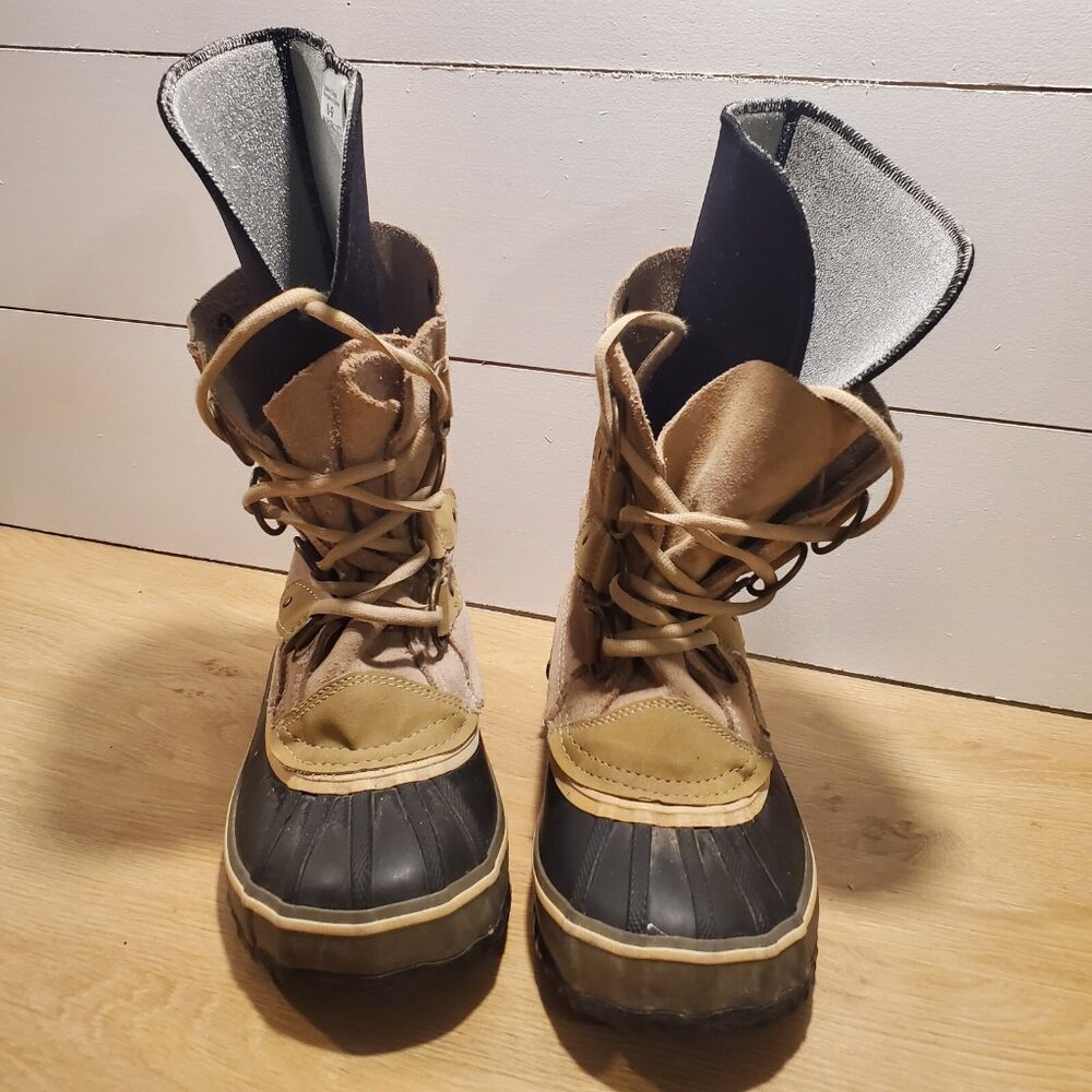 Viking Insulated Waterproof Rubber Snow Work Boots Men size 8-9